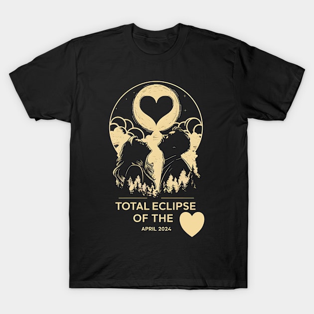 Total eclipse 2024 T-Shirt by BishBashBosh